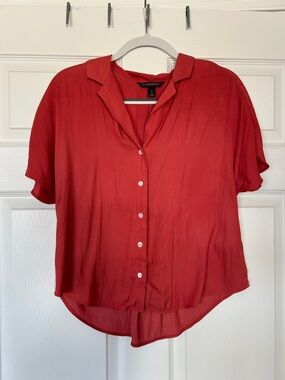 Banana Republic Short-Sleeve Button-Down Shirt